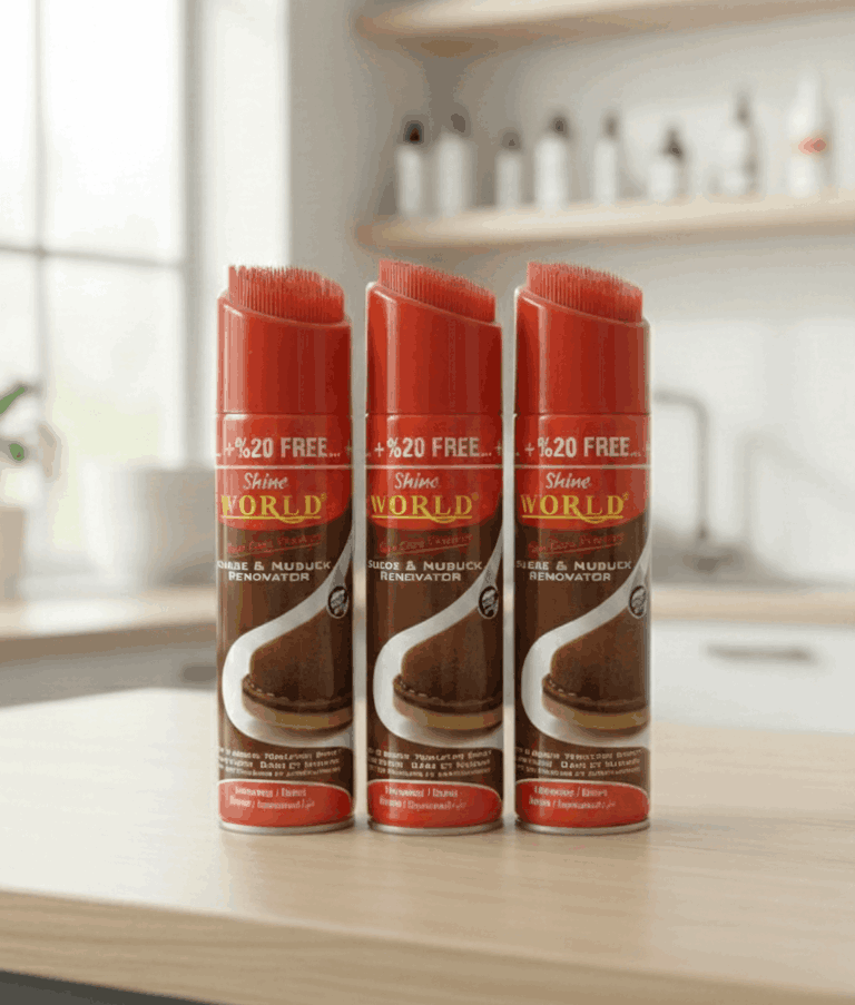 World Süet ve Nubuk Yenileyici Sprey Kahverengi 200 ml